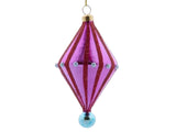 Carnivale Diamond Tree Decoration - Pink & Aqua