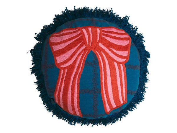 Lottie Embroidered Cushion Feather Insert - Sage & Clare