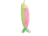 Ciao Bella Fish Decoration - Green Pink