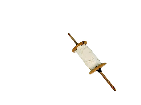 Wood Reel Bunting White Hearts - 25m