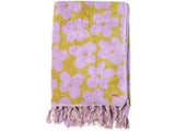 Big Flower Terry Bath Towel - Kip & Co