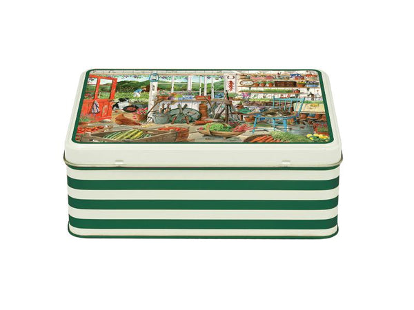 Biscuit Tin - Garden Shed