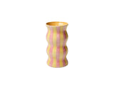 Palma Vase - Yellow Pink Stripe - Jones & Co