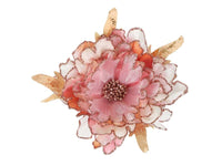 Peony Clip On - Pink