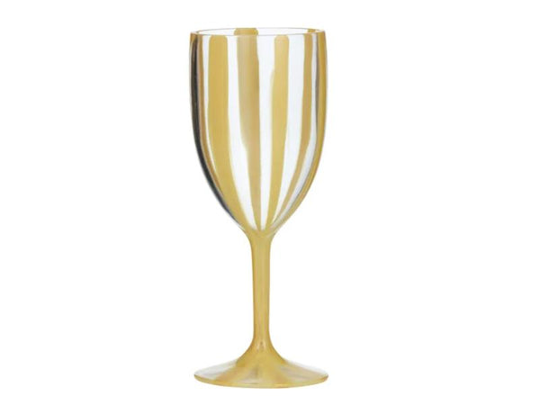 Cabana Acrylic Wine Glass - Honey