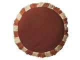 Cushion - Reese Round - Umber Feather Insert - Sage & Clare