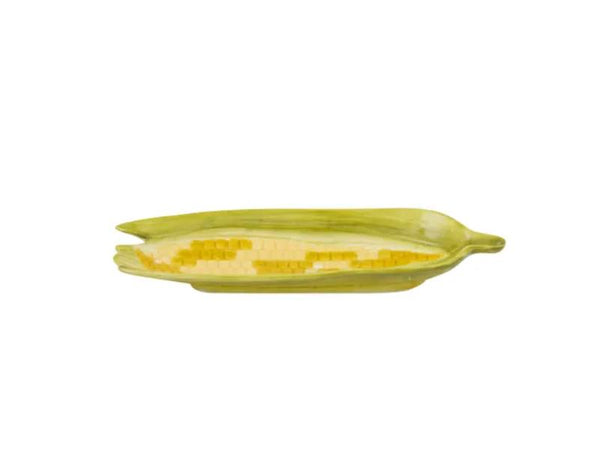Patch Ceramic Corn Dish