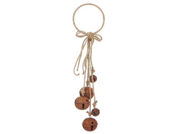 Door Hanger with Rusty Bells