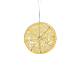 Palermo Beaded Lemon Slice - Yellow
