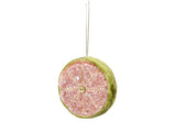 Palermo Beaded Lemon Slice - Pink & Olive