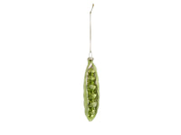 Sugared Peas in a Pod Decoration - Set of 3