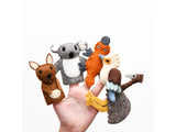Finger Puppets - Australiana A - Set of 5