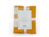 Gingham Baby Blanket - Mustard - Nana Huchy