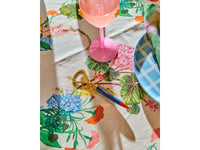 Bouquet Beauty Rectangular Linen Tablecloth - Large - Kip & Co