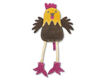 Dog Toy - Matilda the Chicken - Brown