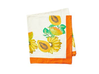 Papaya Border Multi Tablecloth - Medium - Bonnie & Neil