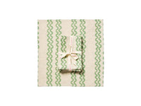 Double Waves Green Napkins - Set of 6 - Bonnie & Neil