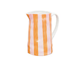 Jug - Medium - Pink & Orange Stripe - Noss & Co