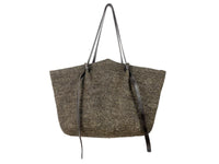 Gemma XXL Leather Bag - Taupe - Made in Mada