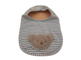 Sherpa Bear Bib - Oatmeal - Alimrose