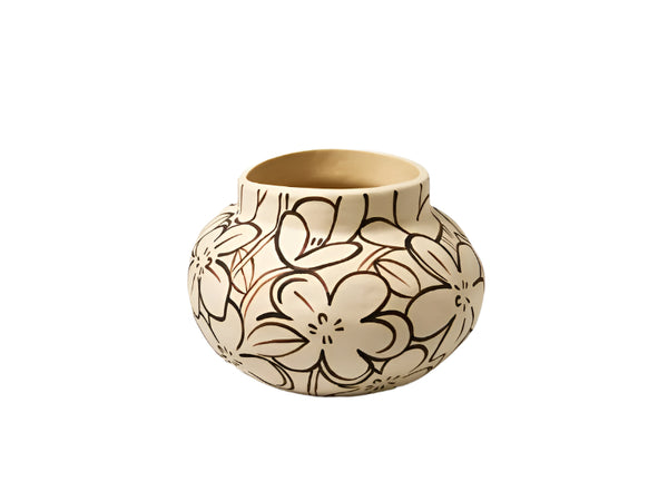 Tender Frangipani Bowl Vase - Jones & Co