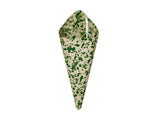 Folly Wall Vase Green Splatter - Jones & Co