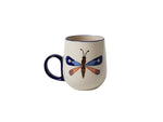 Moth Party Mug Blue - Jones & Co