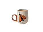 Moth Party Mug Orange - Jones & Co
