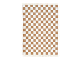 Checkerboard Blanket - Terra White