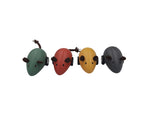 1 x Pull Back Wooden Mouse - Yellow, Green, Red or Grey