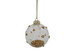 Glass Bauble - Jasper Gold Dust