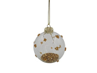 Glass Bauble - Jasper Gold Dust