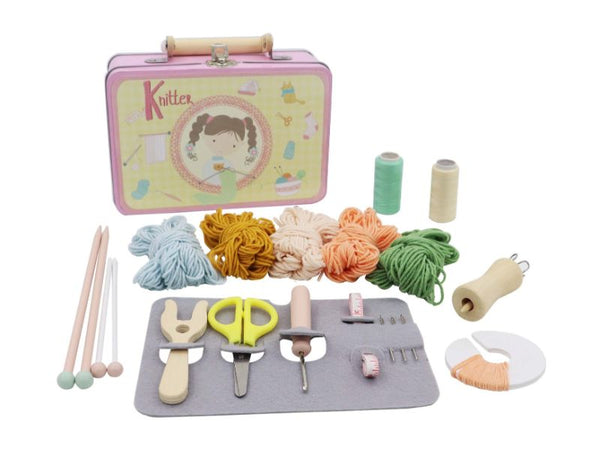 Knitting Kit - Tin Case