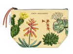 Vintage Pouch - Succulents