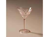 Flemington Acrylic Martini Glass - Pale Pink