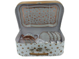 Tea Set - Tin - Copper Star - Suitcase