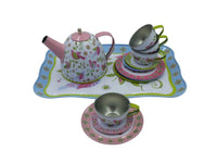 Tea Set - Tin - Bird