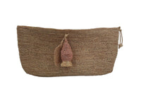 Clutch - Rova - Natural, Tea, Grey or Pink