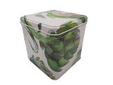 Veg Square Canister Tin - Artichoke