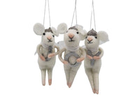 JOY Mice - Set of 3 - Christmas Decoration