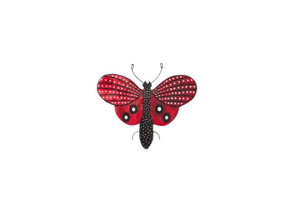 Wall Art - Moth Raspberry - Jones & Co