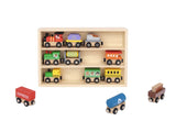 Wooden Train & Carriage Set