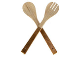 Saison Salad Servers Gold