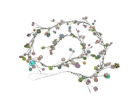 Hanging Beaded Garland - Pastel