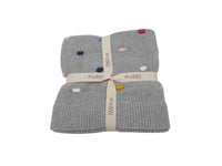 Baby Blanket - Confetti - Grey